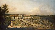 Bernardo Bellotto, Kaiserliches Lustschloss Schonbrunn, Gartenfassade.